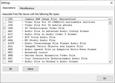 Screenshot of the application FreeFileViewer - #2