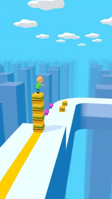 Screenshot of the application Cube Surfer! - #1