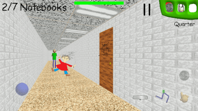Screenshot of the application Baldi's Basics Classic - #3