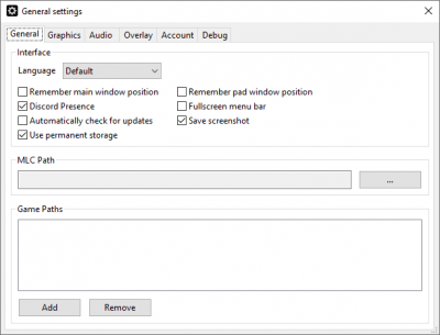 Screenshot of the application Cemu - Wii U Emulator - #4