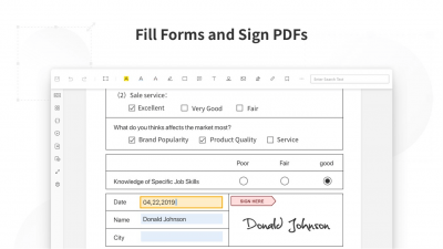 Screenshot of the application PDF Reader Pro - #7