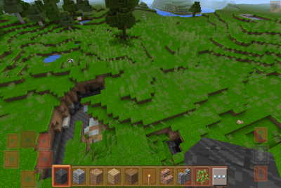 Screenshot of the application Minicraft 2020 - #1