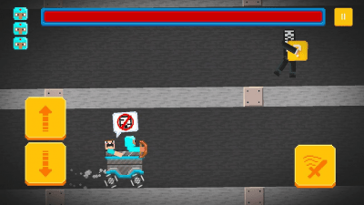 Screenshot of the application Nubik vs. Pro vs. Cheater 4: Lucky Block - #6