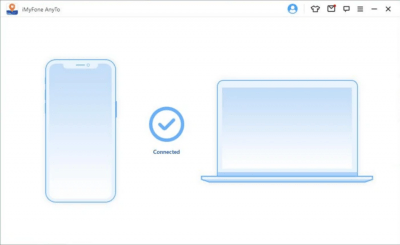 Screenshot of the application iMyFone AnyTo - #1
