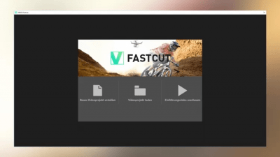 Screenshot of the application MAGIX Fastcut - #3