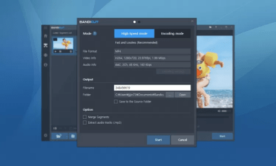 Screenshot of the application Bandicut - #3