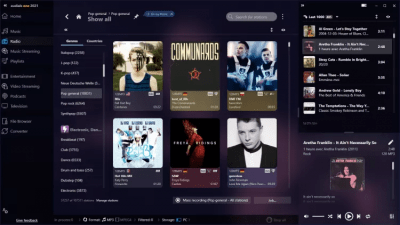 Screenshot of the application Audials Radio - #3
