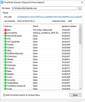 Screenshot of the application HiBit Startup Manager - #5