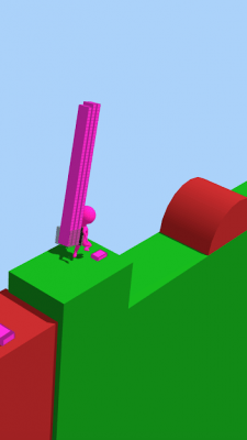 Screenshot of the application Stair Run - #5