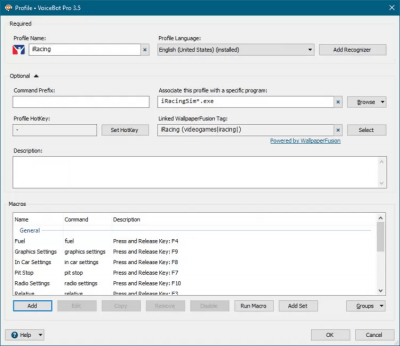 Screenshot of the application VoiceBot - #6