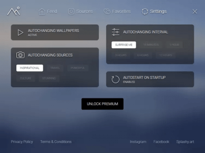 Screenshot of the application Splashy - #5