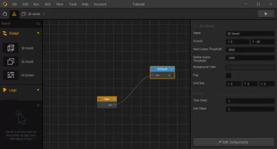 Screenshot of the application Buildbox - #4