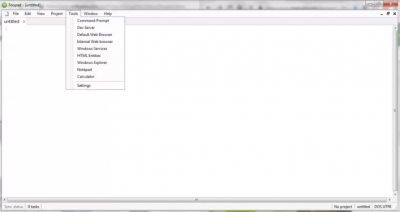 Screenshot of the application Foopad - #4