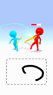 Screenshot of the application Draw Duel - #2