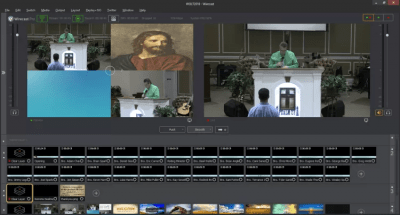 Screenshot of the application Wirecast - #2