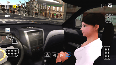 Screenshot of the application Urban Car Simulator - #3