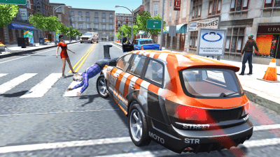 Screenshot of the application Urban Car Simulator - #8