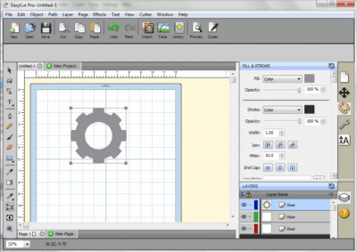 Screenshot of the application EasyCut Pro - #3