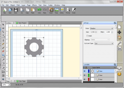 Screenshot of the application EasyCut Pro - #4