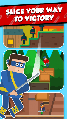 Screenshot of the application Mr Ninja - Slicey Puzzles - #4