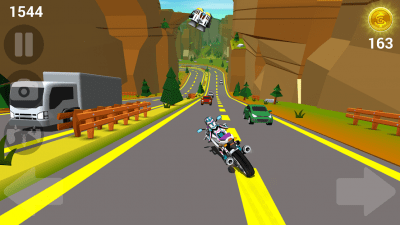 Screenshot of the application Faily Rider - #3