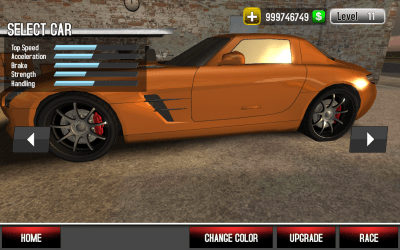 Screenshot of the application Racer UNDERGROUND - #4