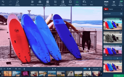 Screenshot of the application Movavi Picverse Photo Editor - #5