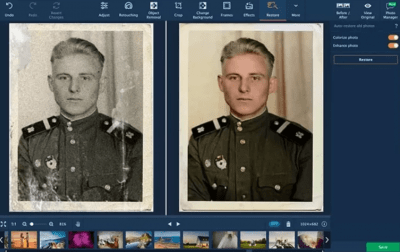 Screenshot of the application Movavi Picverse Photo Editor - #6