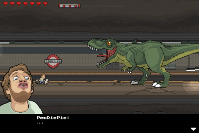 Screenshot of the application PewDiePie: Legend of Brofist - #4