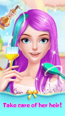 Screenshot of the application Long Hair Beauty Princess - Makeup Party Game - #1