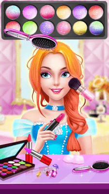 Screenshot of the application Long Hair Beauty Princess - Makeup Party Game - #3