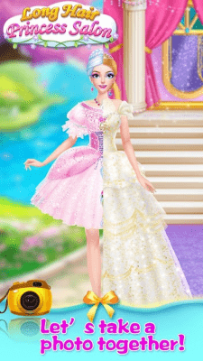 Screenshot of the application Long Hair Beauty Princess - Makeup Party Game - #6