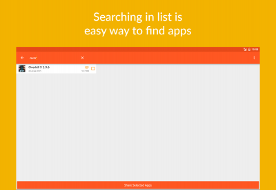 Screenshot of the application App Sharer+ - #10