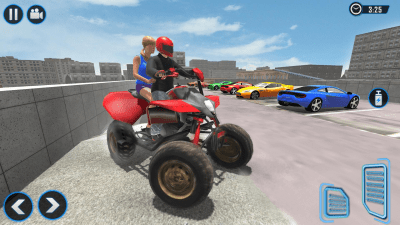 Screenshot of the application ATV Quad Bike Simulator 2018: Bike Taxi Games - #3