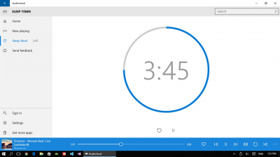 Screenshot of the application Audiocloud - #8