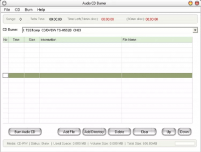 Screenshot of the application Audio Terminator - #6