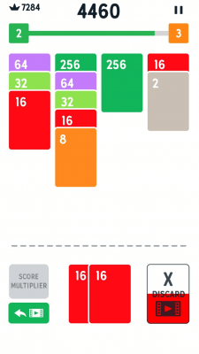 Screenshot of the application Twenty48 Solitaire - #4