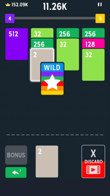 Screenshot of the application Twenty48 Solitaire - #6