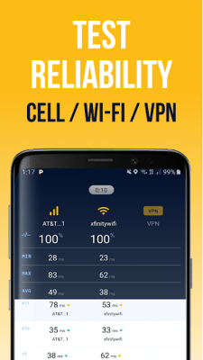 Screenshot of the application Pingify - #3