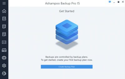 Screenshot of the application Ashampoo Backup Pro - #1