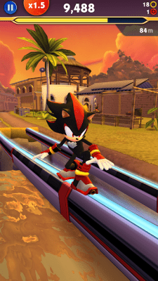 Screenshot of the application Sonic Dash 2: Sonic Boom - #2