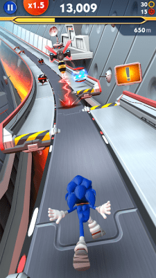 Screenshot of the application Sonic Dash 2: Sonic Boom - #3