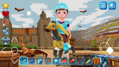 Screenshot of the application EarthCraft Boundless World of Cubes in 3D - #5