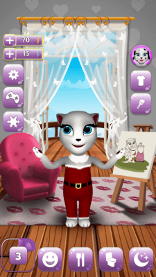 Screenshot of the application My Talking Cat Lily - #1