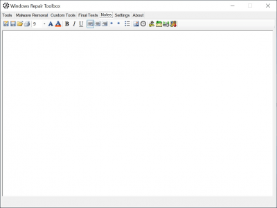 Screenshot of the application Windows Repair Toolbox - #4