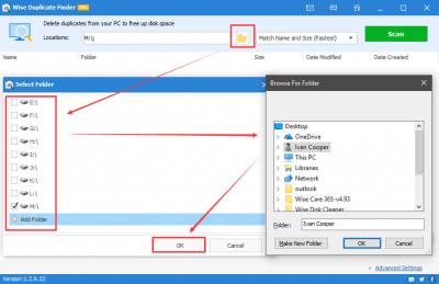 Screenshot of the application Wise Duplicate Finder - #1