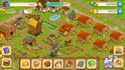 Screenshot of the application Big Farm: Mobile Harvest - #5