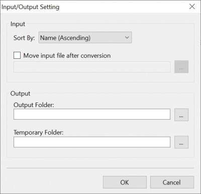 Screenshot of the application A's Video Converter - #4