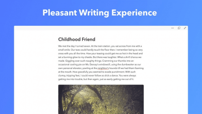 Screenshot of the application UpNote for Windows - #6
