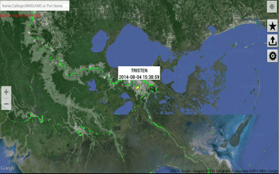Screenshot of the application FindShip - #10